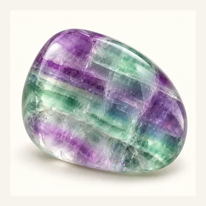 Digital illustration of Fluorite gemstone