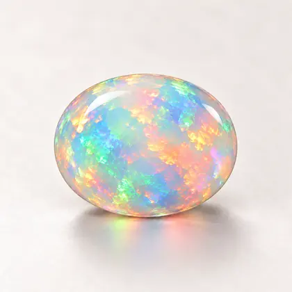 Digital illustration of Opal gemstone