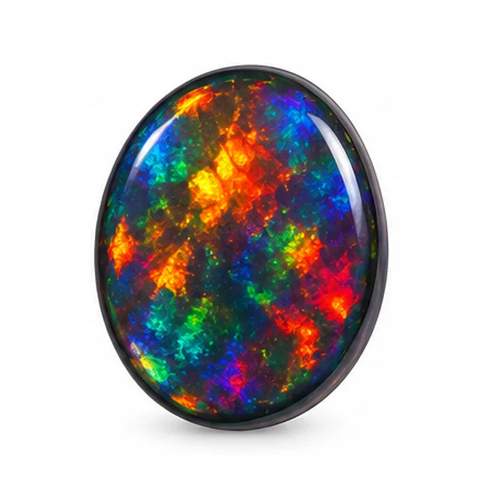 Black Opal gemstone — example specimen