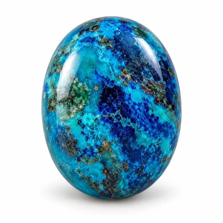 Shattuckite gemstone — example specimen