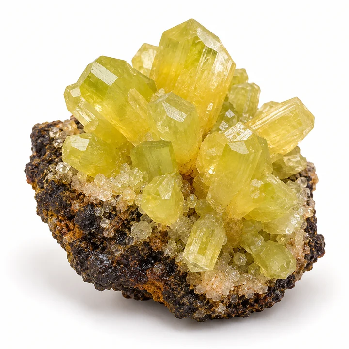 Adamite gemstone — example specimen