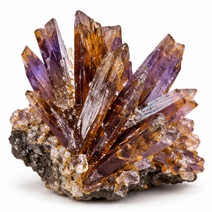 Axinite-(Fe) gemstone — example specimen