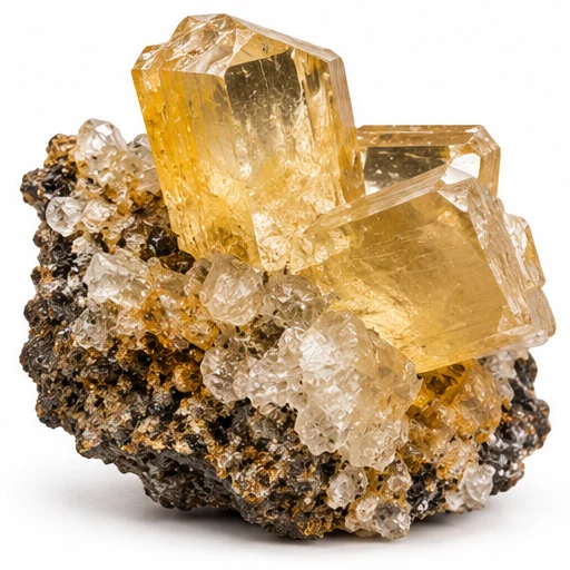 Anglesite gemstone — example specimen