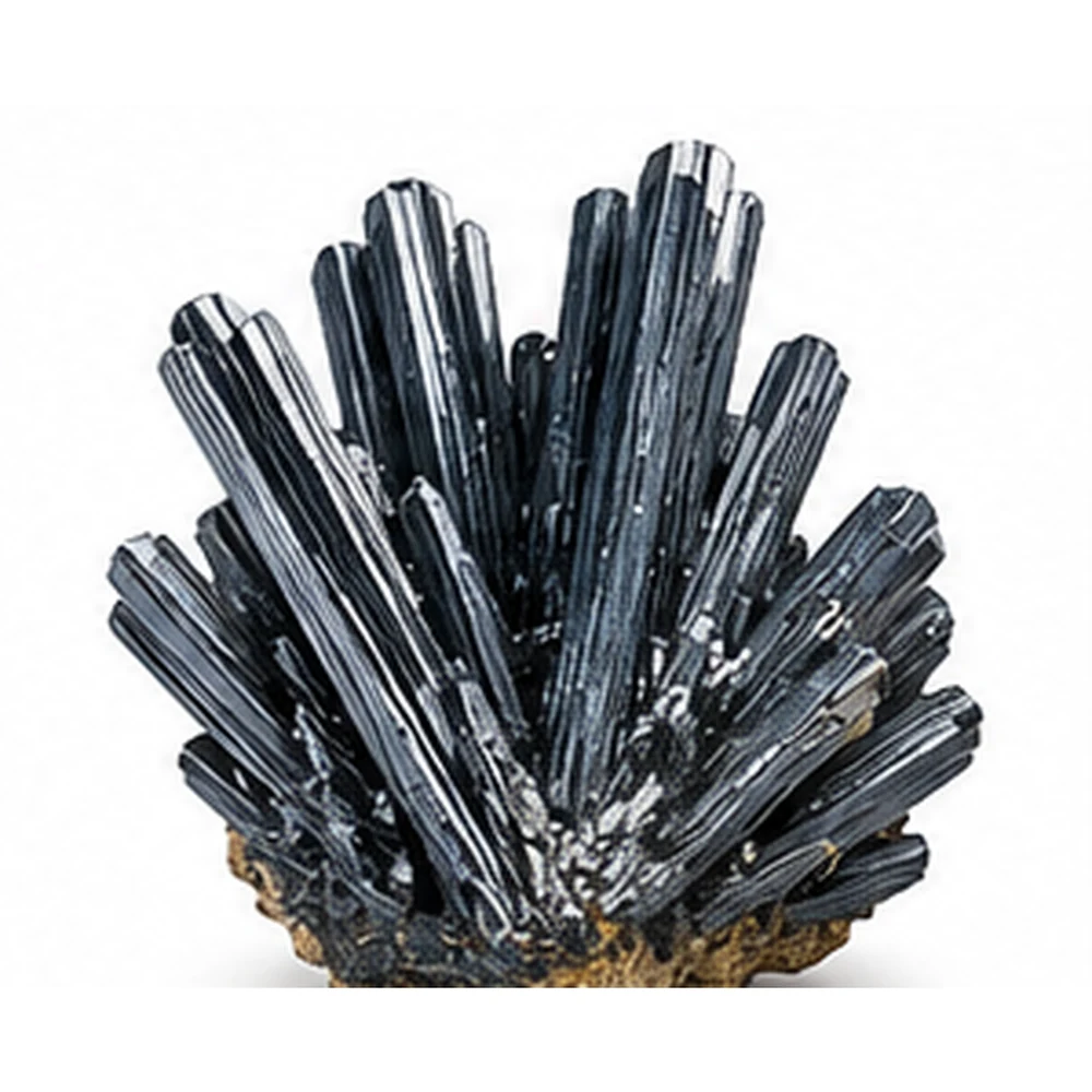 Stibnite gemstone — example specimen