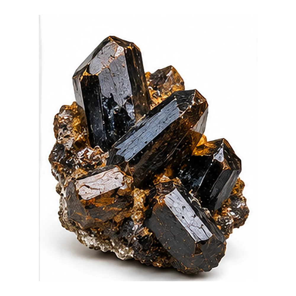 Cassiterite gemstone — example specimen