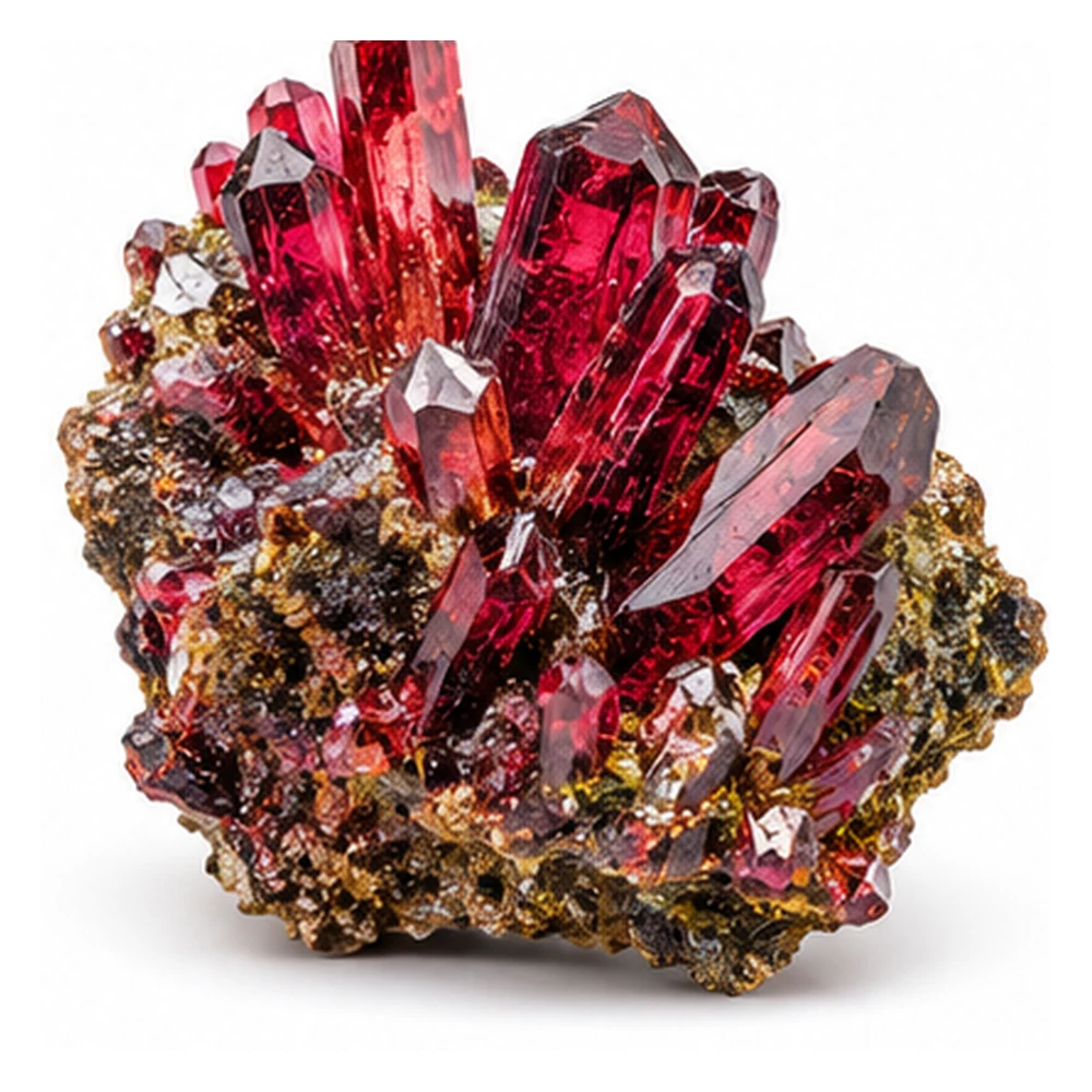 Illustration or example specimen of Proustite