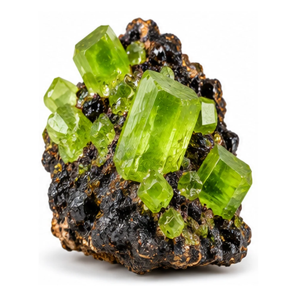 Ludlamite gemstone — example specimen