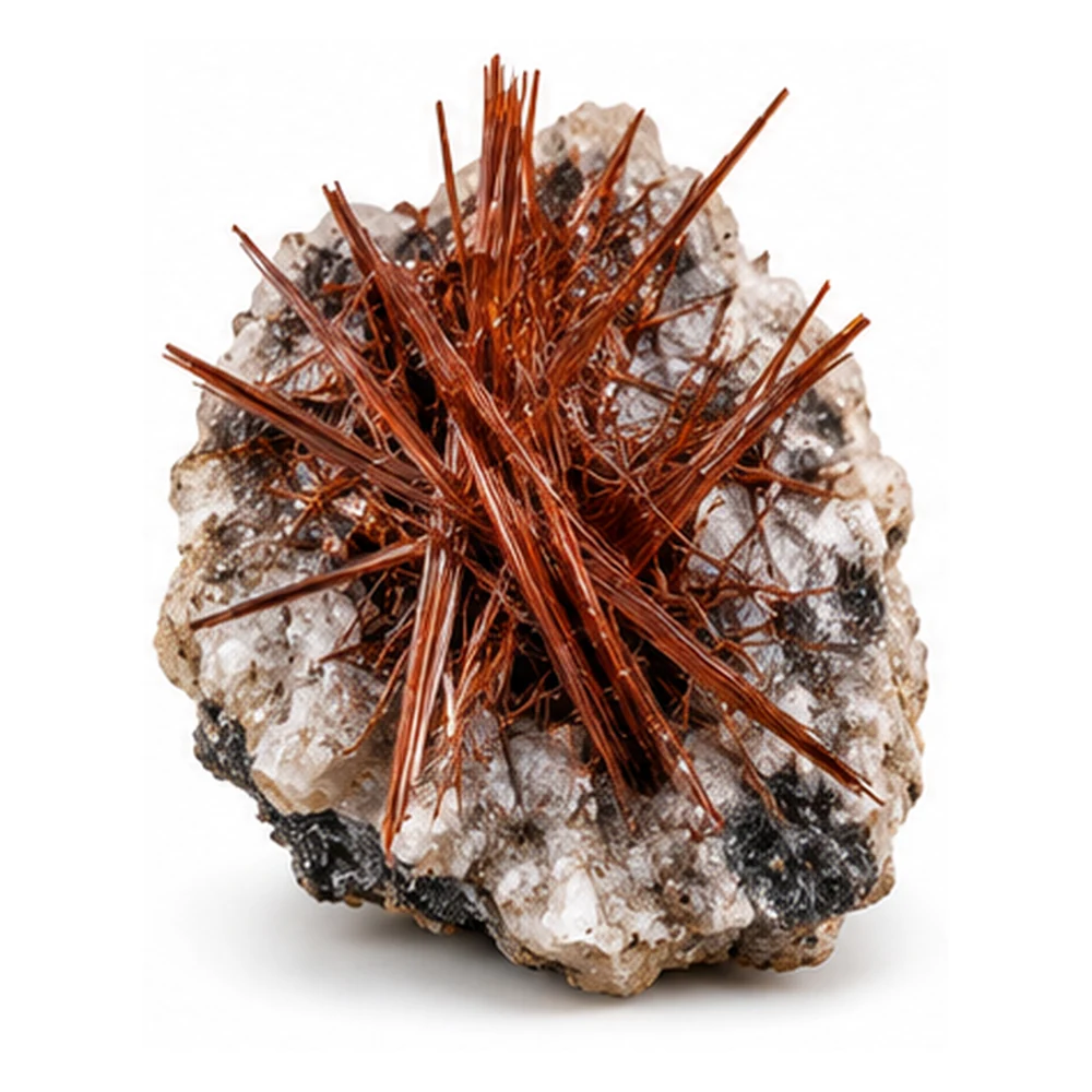 Rutile gemstone — example specimen
