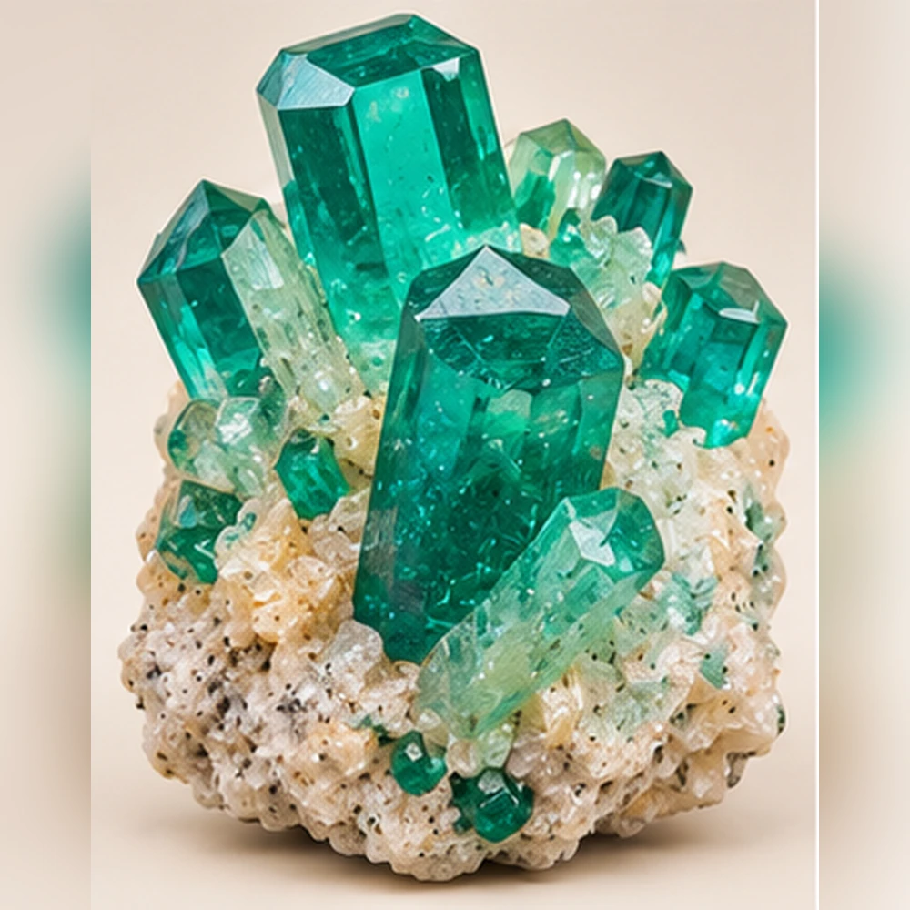 Fluorapatite gemstone — example specimen