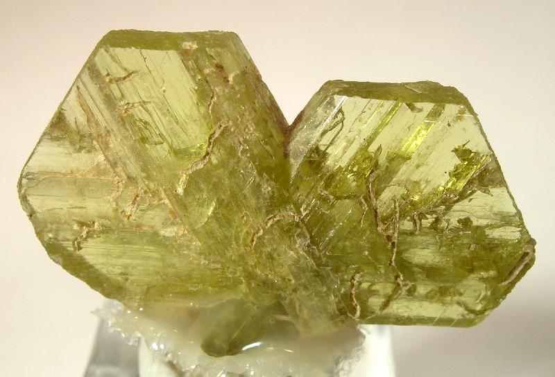Chrysoberyl gemstone specimen