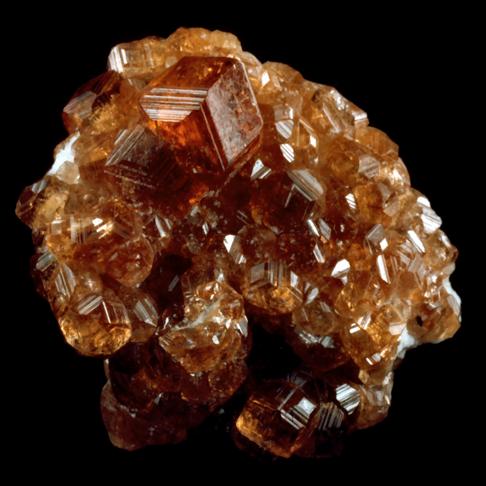 Garnet gemstone specimen