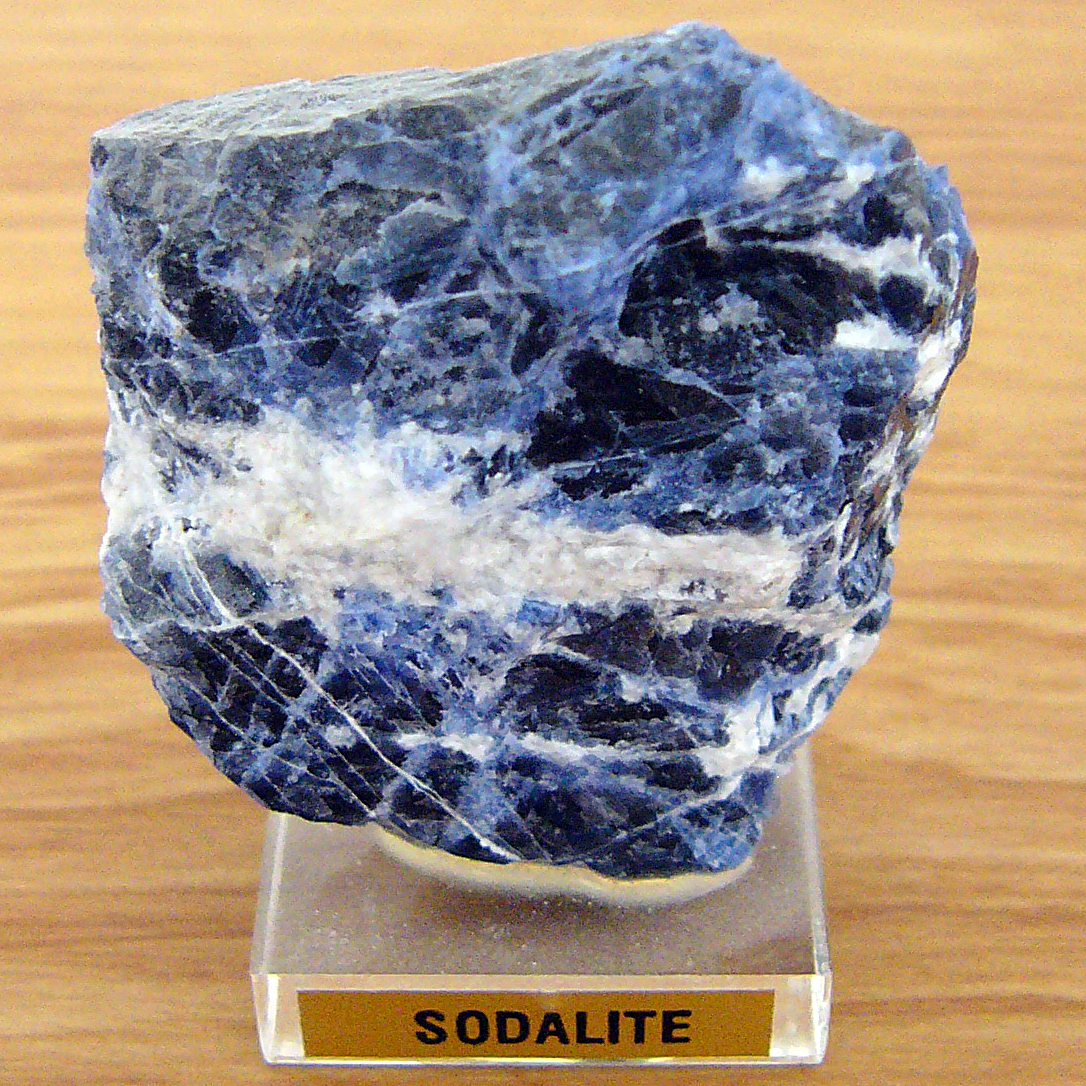 Sodalite gemstone — example specimen
