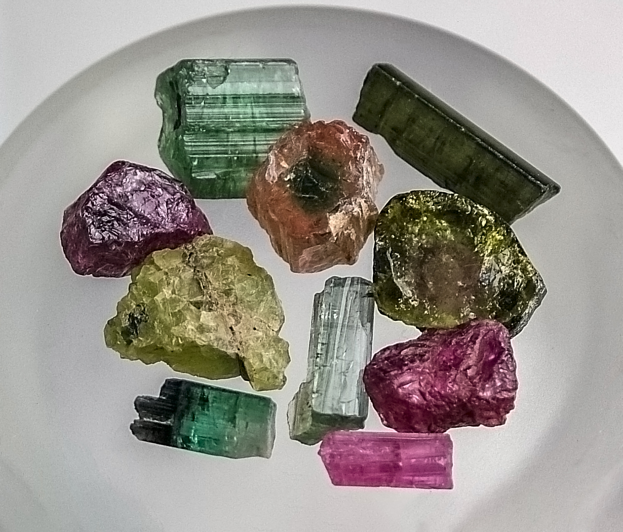 Tourmaline gemstone
