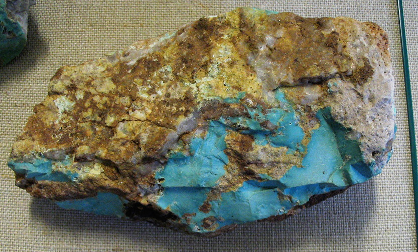 Turquoise gemstone – example specimen