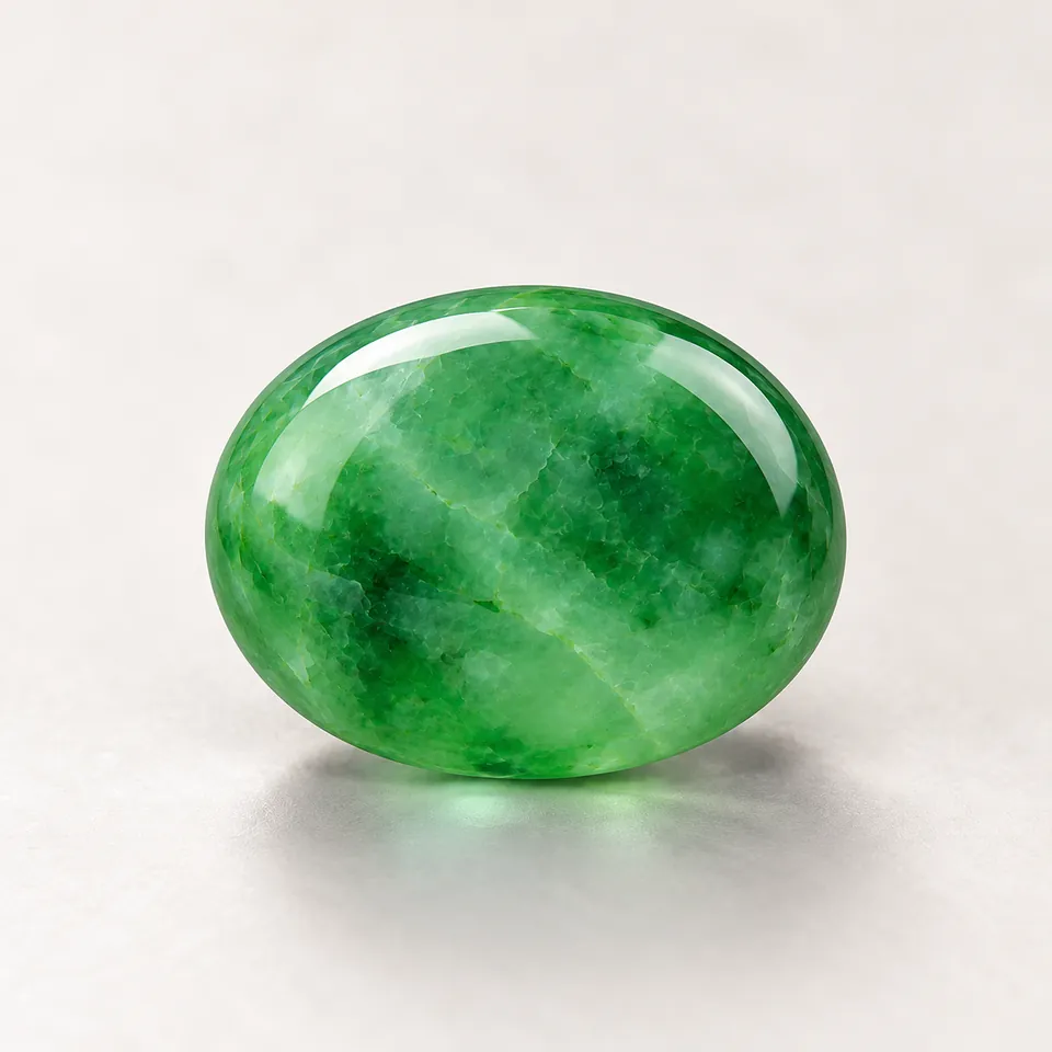 Jade gemstone specimen