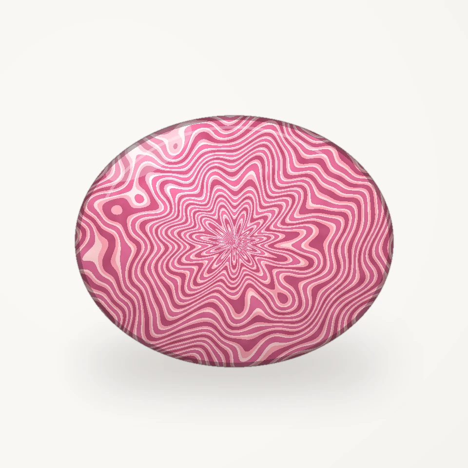 Rhodochrosite gemstone specimen