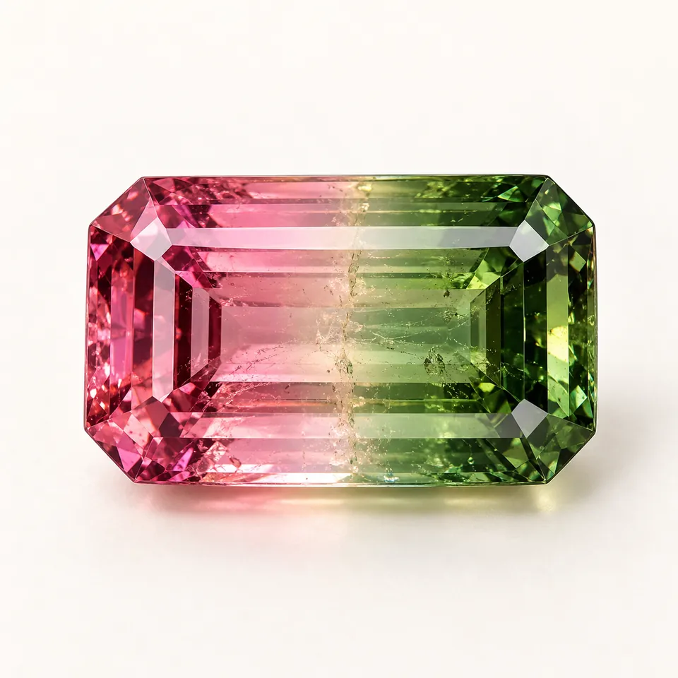 Tourmaline gemstone specimen