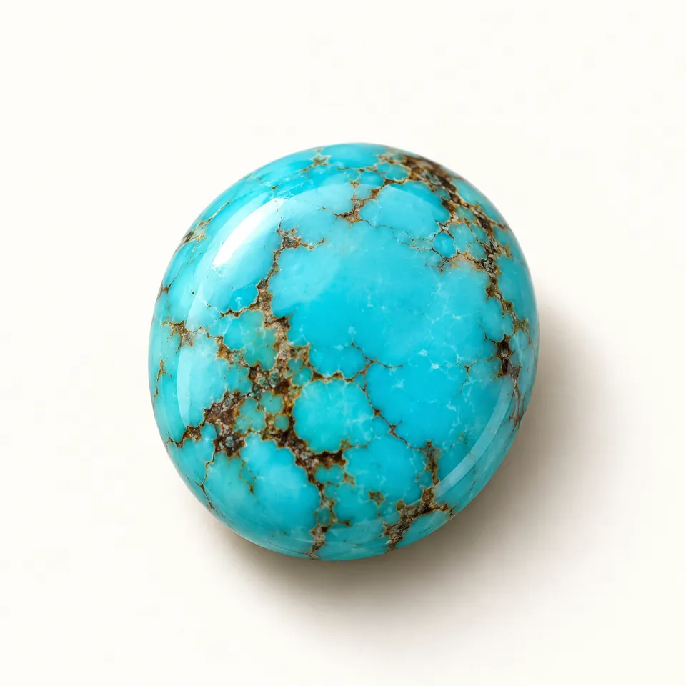 Turquoise gemstone specimen