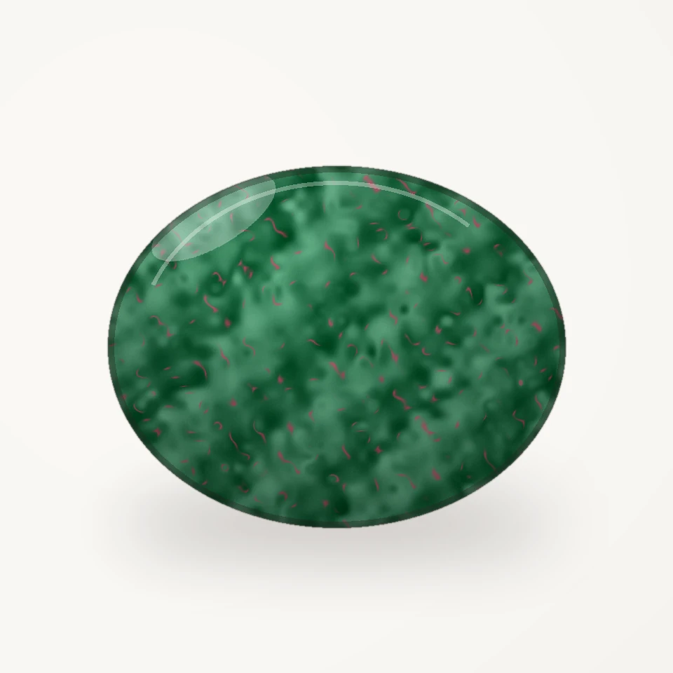 Zoisite gemstone specimen